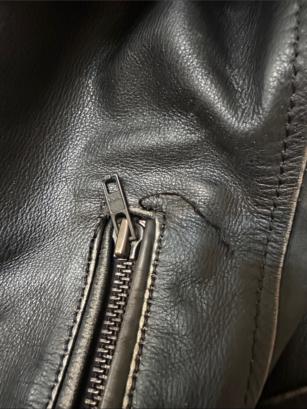 Vintage Black Leather Danier Biker Jacket - Picture 12 of 12